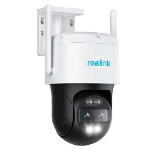 Trackmix WiFi 4K Überwachungskamera Aussen Dual-Objektiv Auto-Tracking