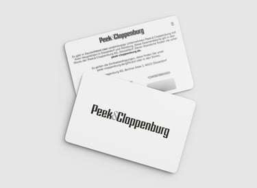 Peek & Cloppenburg (Düsseldorf) Geschenkkarten Aktion 10€/20€ Bonus bei 50€/100€ Gutscheinwert