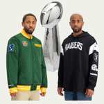 [KICKZ] Super Bowl Deal - 25% auf NFL Gear (auch Sale), zB: Green Bay Packers Heavyweight Satin Jacket 67,49€ / Raiders Hoodie 29,99€