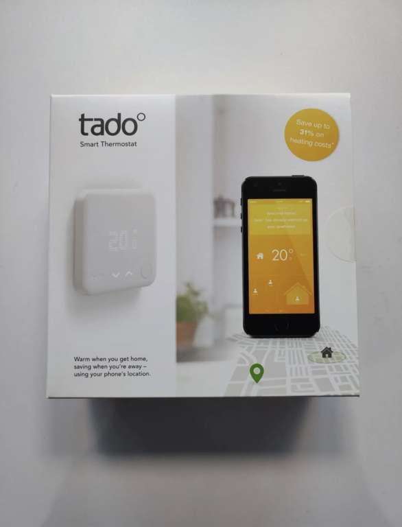 Tado Starter Set (Auto-Assist ohne Abo / Funktemperatursensor) (Neu, evtl. Lagerspuren)