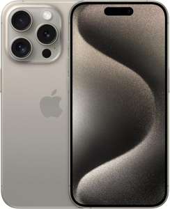 Apple iPhone 15 Pro 128GB Weiß (Eff. 885€, Topcahsback 10% + 20€ Cashback Bonus)