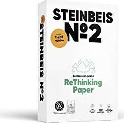 Steinbeis No.2 Recycling Kopier-/Druckerpapier A4 80g 500 Blatt ISO 80 / CIE 85
