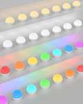 2 x Aukey LED Lampe LT-ST23 | RGB Licht | Helligkeit und Farbe über Touchbedienung steuern | wasser- und staubdicht | 2200 mAh Akku
