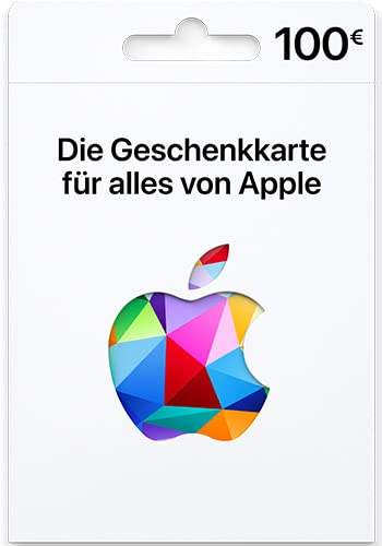 10% Sofort-Rabatt auf Apple Gift-Cards & weitere Guthabenkarten