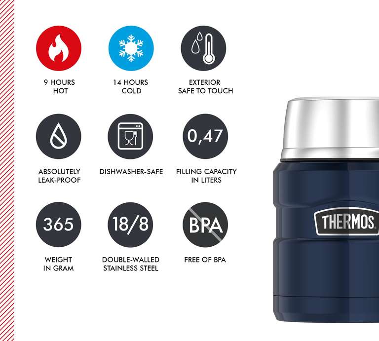 Thermos Stainless King Food JAR 0,47l - Amazon Prime