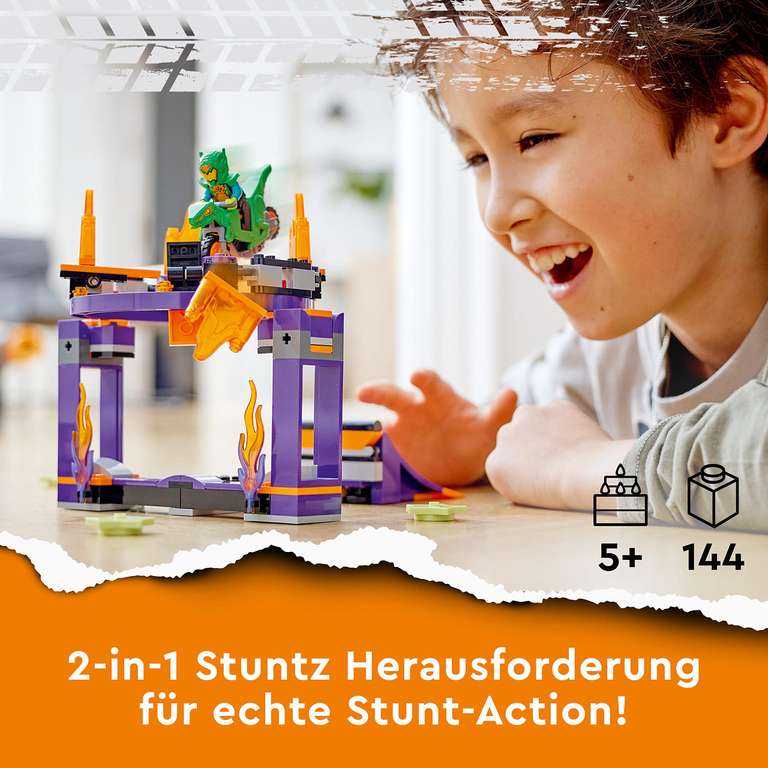 LEGO City Stuntz 60359 Sturzflug-Challenge 2in1 Action-Set 10€/ LEGO Technic Pistenraupe, 2in1 Winter-Fahrzeug 42148 6,99€ (Prime/Müller)