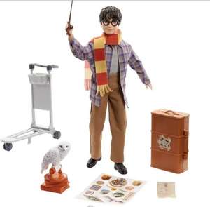 Mattel Harry Potter Gleis 9 3/4 Spielset mit Harry Potter Puppe & Hedwig Figur