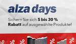 Alza Days | Rabatt 5% bis 30% für ausgewählte Produkte | z.B. Galaxy Buds FE oder Lego Hogwarts Schloss