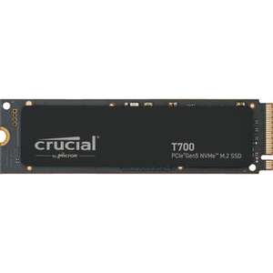 CRUCIAL T700 PCIe Gen5 NVMe Festplatte, 1 TB SSD M.2 2280 PCIe, intern, Lesen 11700MB/s Schreiben 9500MB/s CT1000T700SSD3
