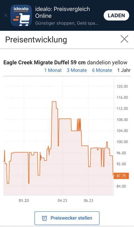 Reisetasche Eagle Creek Migrate Duffel 59 cm