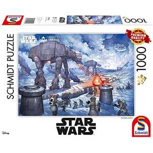 Schmidt Puzzle- Star Wars - Die Schlacht von Hoth, 1000 Teile (Prime)