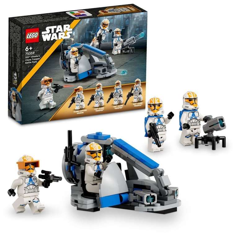 LEGO Star Wars 75359 - Ahsokas Clone Trooper der 332. Kompanie – Battle Pack