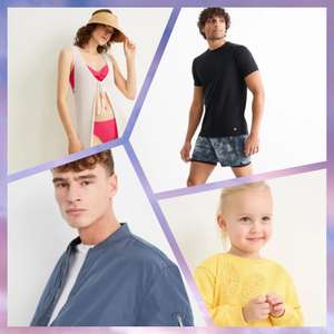 Summer Sale bei C&A Bis zu 50% Rabatt - über 3.500 Produkte reduziert | Online & im Store | z.B. Funktions-Shorts 4 Way Stretch 2-in-1-Look