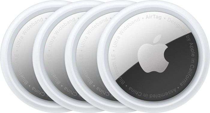 Apple AirTag 4er Pack für 82€ inkl Versand (20,50€ / Stk) / Airtag