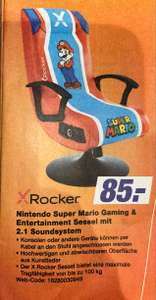 X Rocker Nintendo Super Mario Gaming & Entertainment Sessel mit 2.1 Soundsystem [Lokal Rotenburg (Wümme), Geesthacht und Soltau]