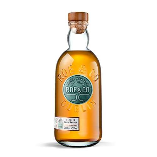 Roe & Co Full Bourbon Maturation | Blended Irish Whiskey | Cask Strength Edition | 62,3% vol | 700ml Einzelflasche [Prime] Whisky