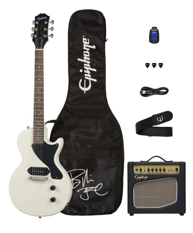 Epiphone E-Gitarren Sammeldeal (6), z.B. Epiphone Les Paul Prophecy E-Gitarre, Farbe Red Tiger Aged [Session]