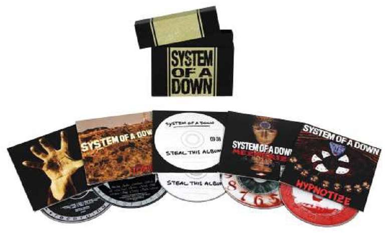 System of a Down (Album Bundle) (5CD-Box) [prime]