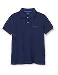 Schlichtes Hackett London Polo T-Shirt mit buntem Print unter dem Kragen Gr. 2 Jahre, Gr. 15 Jahre in Farbe "bleu" 17,62€ (prime)