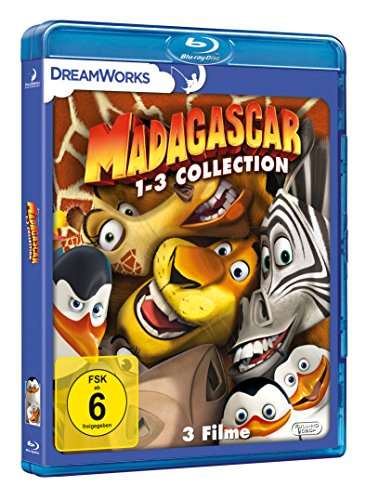 [Prime] Madagascar 1-3 FILMBOX [Blu-ray]