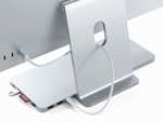 Satechi USB-C Slim Dock für iMac 24” (2021/2023), USB-C 3.2 & USB-A 3.2, 2x USB-A 2.0, MicroSD und SD Slot, M.2 NMVe oder SSDM.2 SATA SSD