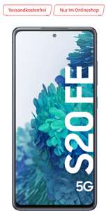 O2 Netz: Samsung Galaxy S20 FE 5G 128GB + Galaxy Buds Pro im Blue S Allnet/SMS Flat 6GB LTE für 14,99€/Monat, 29€ Zuzahlung