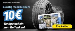 [ReifenDirekt.de] Jetzt 10 Euro Tankgutschein zum Reifenkauf