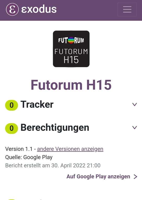 (Google Play Store) Futorum H15 (WearOS Watchface, digital)