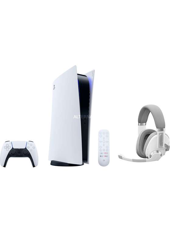 PlayStation 5 Digital + Fernbedienung + EPOS H3PRO Hybrid (Digitale Version)