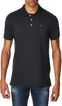 S Tommy Jeans Herren Original Fine Pique Kurzarm Polo Shirt [Prime]