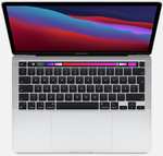 Apple MacBook Pro 13.3" 2020 M1 8/256GB silber (2560x1600, IPS, 60Hz, 500nits, 2x TB3, Touch Bar, 58.2Wh, 1.4kg)
