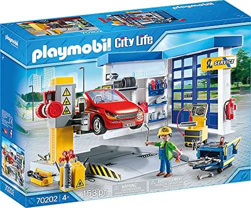 Playmobil City Life Autowerkstatt (70202) für 32,19€ (Vergleich: 48,77€)