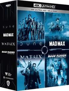 Mad Max + Matrix + Blade Runner + Dune (4K Blu-ray + Blu-ray) für 31,44€