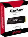 Kingston Fury Renegade SSD 4TB inkl. Heatsink & 12 Monaten PlayStation Plus Essential (PCIe 4.0 x4, M.2 2280, 7300/7000 MB/s, TLC, DRAM)