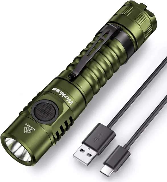 Wurkkos FC11 USB-C wiederaufladbare 18650 LED-Taschenlampe