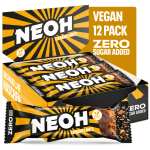 [PRIME] NEOH Zero Zucker Added Karamell-Nuss-Riegel | Vegan & Low Carb | 137 kcal & 1g Zucker | 6g Protein | 12er Pack