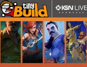 [Humble Bundle] Tiny Build - IGN Live Showcase - Game Bundle mit 15 Artikeln (Games+DLCs)