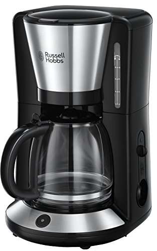 Russell Hobbs Filterkaffeemaschine (max 10 Tassen, 1,25l Glaskanne, Warmhalteplatte, Abschaltautomatik, 1100W) für 26,39€ (Amazon Prime)