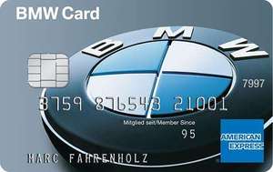 [American Express] BMW Card AMEX Kreditkarte · 40€ Startguthaben · inkl. Auslandskrankenschutz ohne SB · 1% beim Tanken · Zusatzkarte gratis