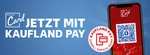 Kaufland Pay registrieren und nutzen (50€ MEW) und 3€ Rabatt auf dann nächsten Kaufland Einkauf (ohne MEW) erhalten