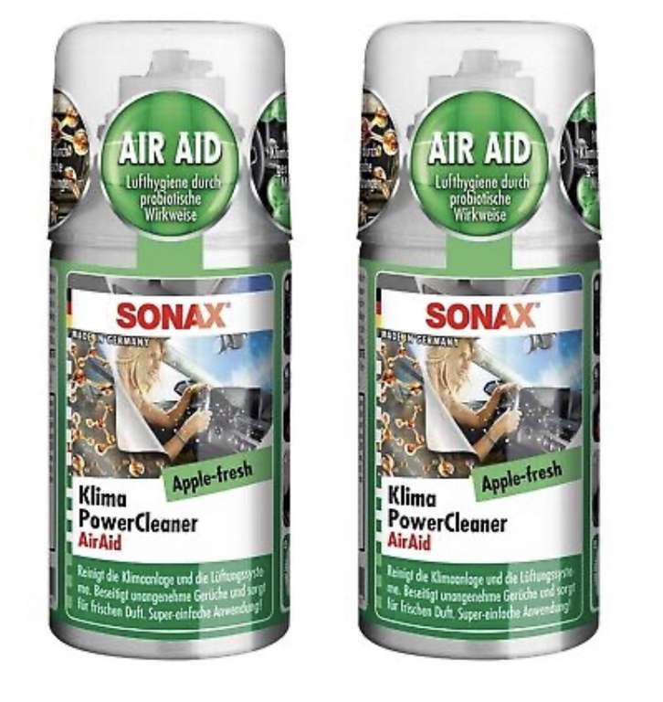 2x Set Sonax Klimaanlagen-Reiniger Desinfektion Klima-Reiniger Pflege Reinigung