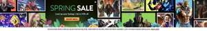 Fanatical Spring Sale, viele Spiele im Sale, wie Batman Arkham collection(7,19) oder Monster Hunter: World Iceborne Master Edition PC(16,19)
