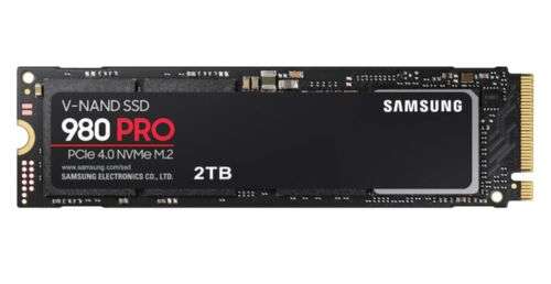 SAMSUNG 980 PRO, Playstation 5 kompatibel, Festplatte Retail, 2 TB SSD M.2