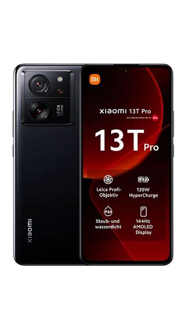 Sammeldeal: Xiaomi 13T Pro 1TB Speicher ab 674,69€ Gesamtkosten mit Vertrag (Idealo: 817€)