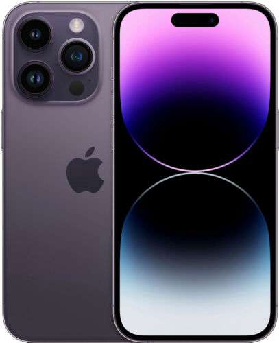 APPLE iPhone 14 Pro - 256GB - Deep Purple - NEU OVP Differenzbesteuert