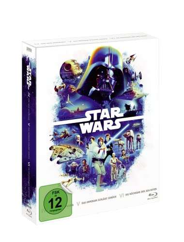 Amazon Star Wars Trilogie Episode IV – VI und VII – IX Blu-Ray für je 21,97