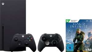 Xbox Series X, inkl. Elite Controller + Halo Infinite (lieferbar in 2 Wochen)
