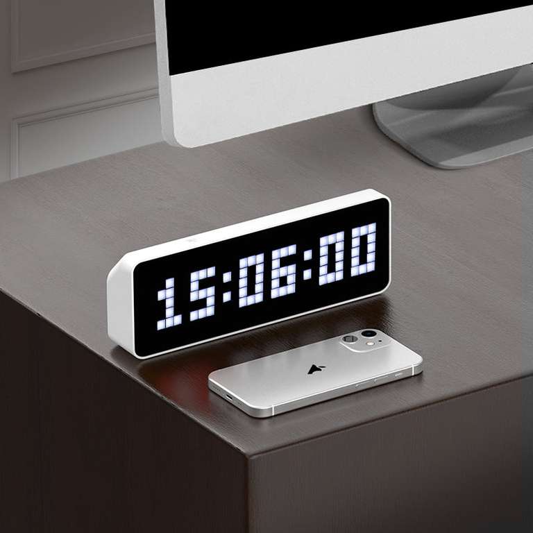 Ulanzi Smart Pixel Clock (ESP32-basiert), MQTT möglich