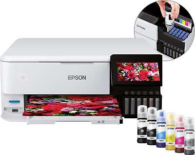 Epson EcoTank ET-8500 3-in-1 Multifunktionsgerät, Photodrucker A4, WIFI (B-Ware)