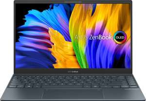 ASUS ZenBook 13 OLED UM325SA-KG076T (13.3", FHD, OLED, 400nits, Ryzen 5 5600U, 8/512GB, HDMI 2.0, USB-C DP & PD, 67Wh, Win10, Alu, 1.07kg)